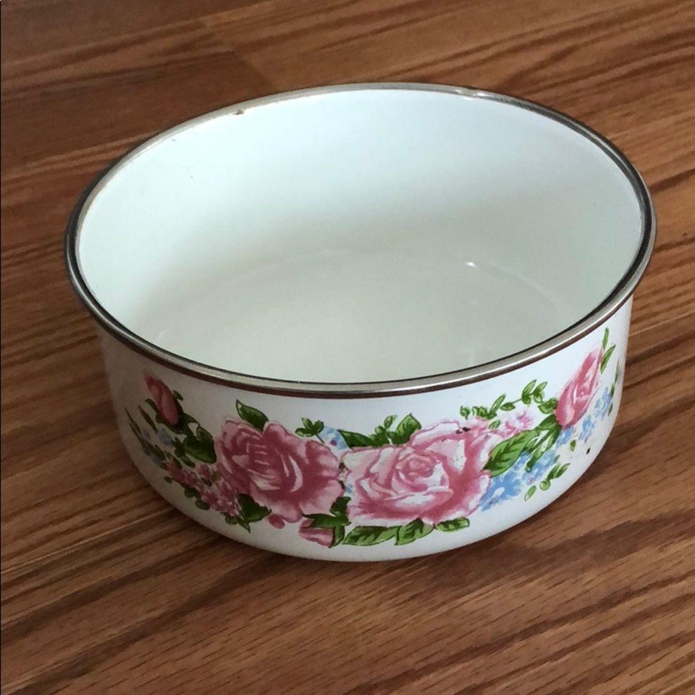 Vintage Flower Bowl